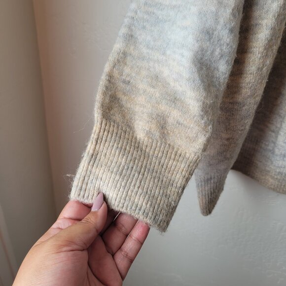 Calvin Klein Ombre Stripe Cowl Neck Long Sleeve Sweater - Picture 3 of 8